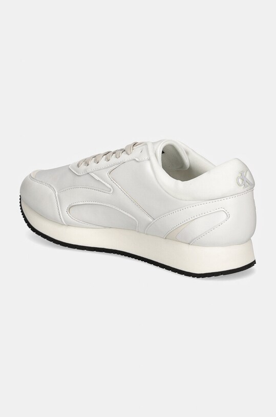 Παπούτσια Αθλητικά Calvin Klein Jeans RETRO RUNNER MULTILAYER YM0YM01117 λευκό