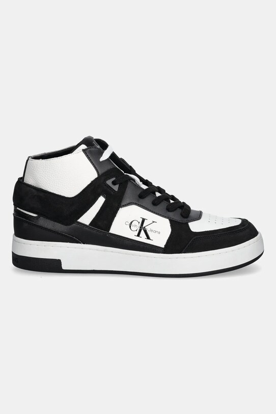 Кросівки Calvin Klein Jeans BASKET CUP MID LACEUP AUTHENTIC YM0YM01109 чорний NC24