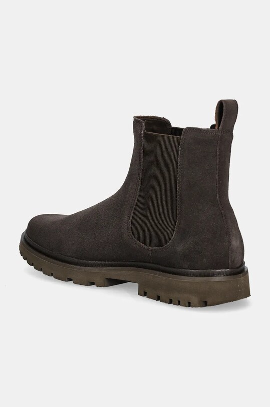 Încălțăminte Calvin Klein Jeans ghete chelsea de piele EVA BOOT MID CHELSEA ICONIC DR YM0YM01080 maro
