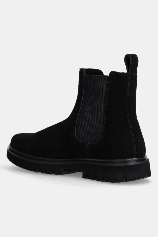 Obuća Kožne gležnjače Calvin Klein Jeans EVA BOOT MID CHELSEA ICONIC DR YM0YM01080 crna