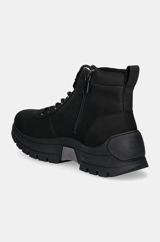 Взуття Шкіряні черевики Calvin Klein Jeans HYBRID WP BOOT LACEUP REBELLIOUS YM0YM01077 чорний