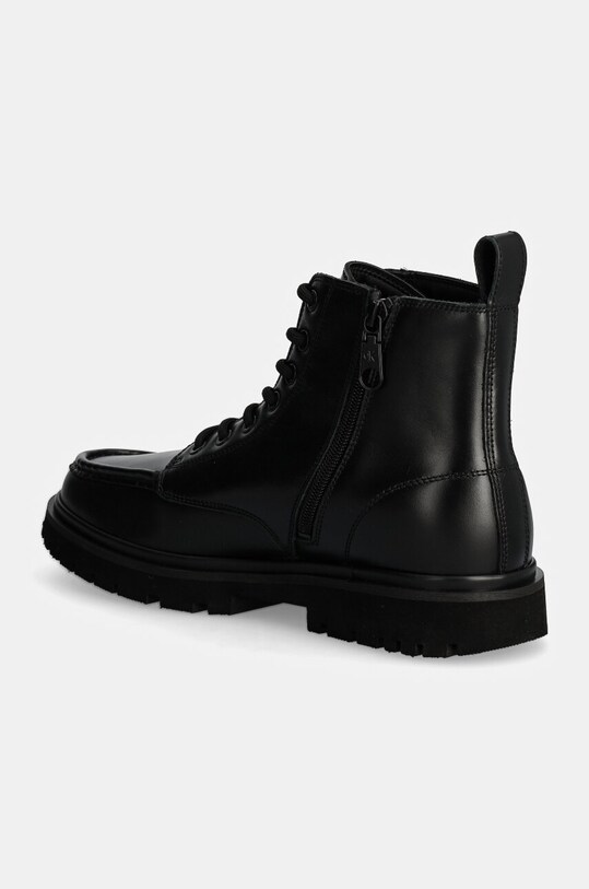 Взуття Шкіряні черевики Calvin Klein Jeans EVA BOOT MID LACEUP UNFORM DRESS YM0YM01073 чорний