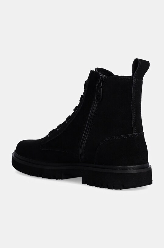 Взуття Шкіряні черевики Calvin Klein Jeans EVA BOOT MID LACEUP ICONIC DRESS YM0YM01070 чорний