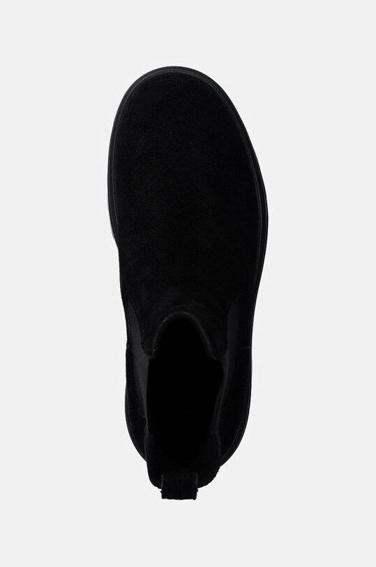 Кожаные полусапоги Calvin Klein Jeans LUGGED CHELSEA BOOT HR SU чёрный YM0YM01067