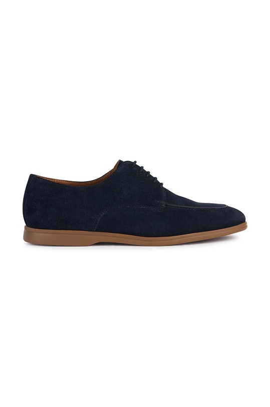Geox pantofi de piele intoarsa U VENZONE A elegant bleumarin U3548A.00022.C4064