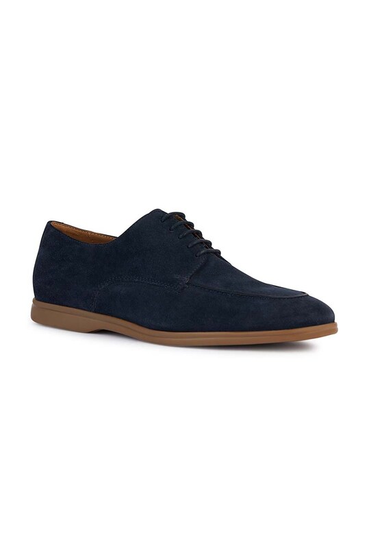 Geox pantofi de piele intoarsa U VENZONE A U3548A.00022.C4064 bleumarin AW24