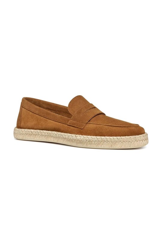 Geox sneakersy zamszowe U OSTUNI A U36GVA.00022.C6003 brązowy AW24