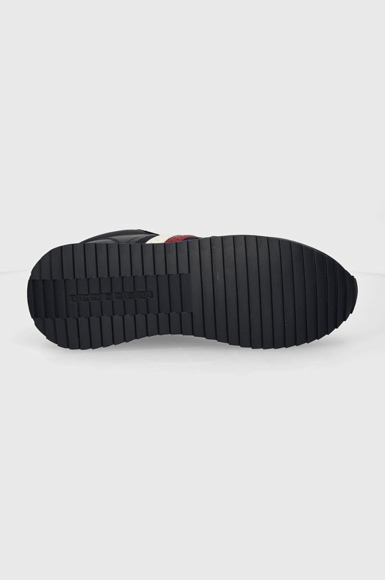 Шкіряні кросівки Tommy Hilfiger RUNNER EVO LTH MIX ESS FM0FM05121 темно-синій