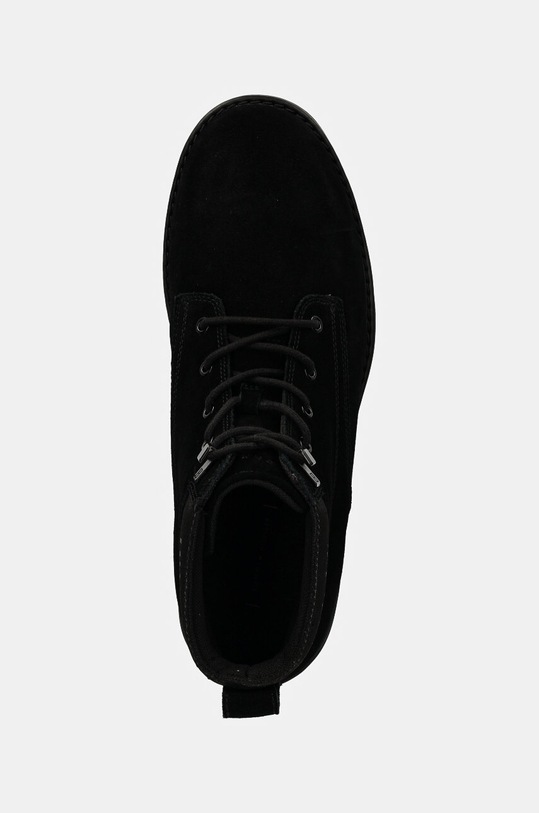 Tommy Hilfiger buty zamszowe CORPORATE OUTDOOR SUEDE BOOT czarny FM0FM05147