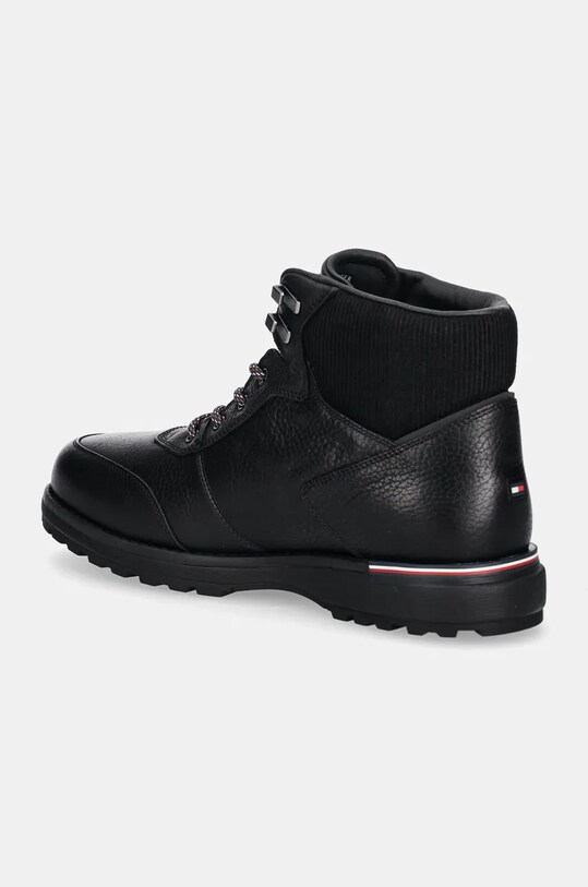 Взуття Шкіряні черевики Tommy Hilfiger CORPORATE WARM OUTDOOR LTH BOOT FM0FM05148 чорний