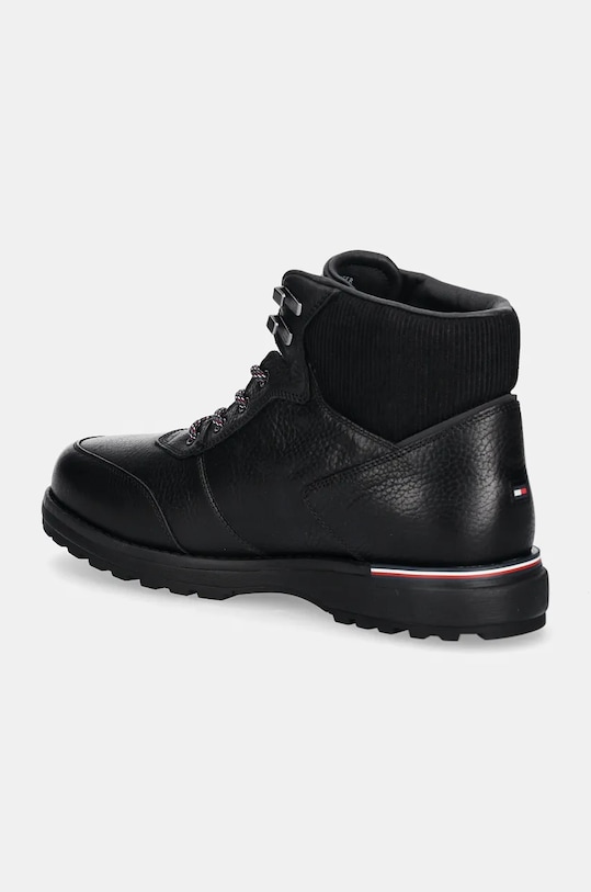 Obuća Kožne cipele Tommy Hilfiger CORPORATE WARM OUTDOOR LTH BOOT FM0FM05148 crna