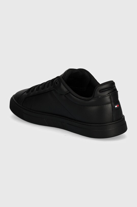 Încălțăminte Tommy Hilfiger sneakers ICON COURT LTH STRIPES FM0FM05163 negru