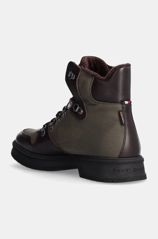 Obuwie Tommy Hilfiger buty HILFIGER WARM CORDURA MIX BOOT FM0FM05180 zielony