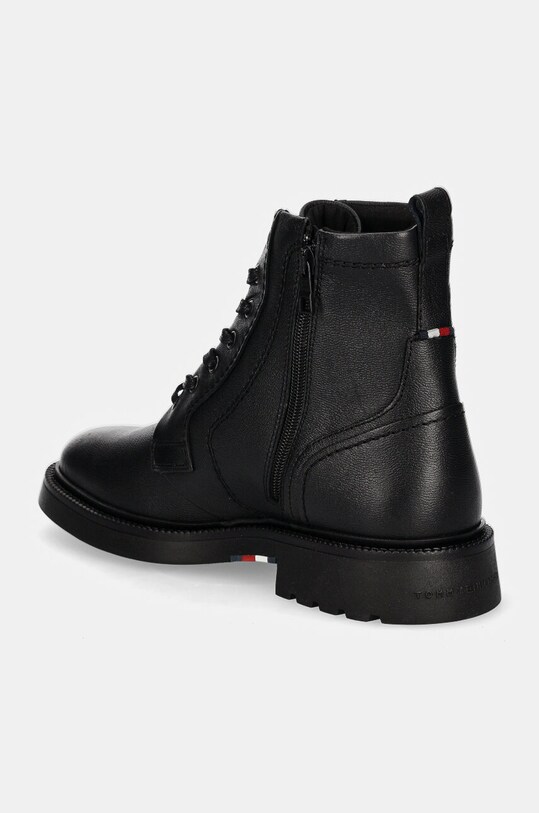 Cipők Tommy Hilfiger bőr cipő HILFIGER COMFORT LWT LTH BOOT FM0FM05183 fekete