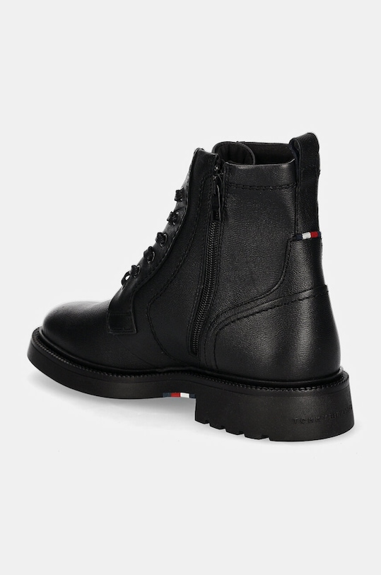 Obuwie Tommy Hilfiger buty skórzane HILFIGER COMFORT LWT LTH BOOT FM0FM05183 czarny