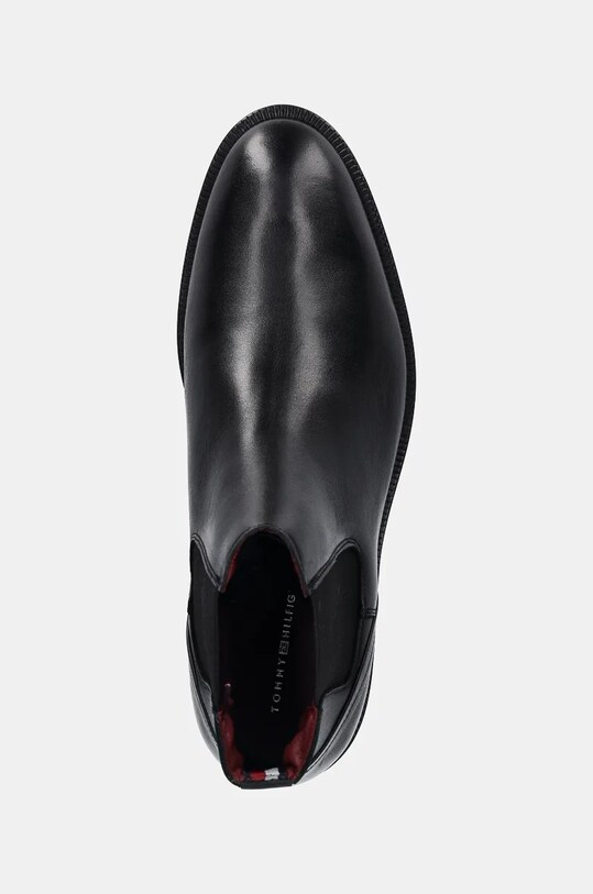 Tommy Hilfiger sztyblety skórzane PREMIUM HILFIGER TL LTH CHELSEA czarny FM0FM05185