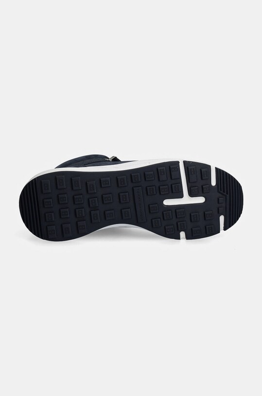 Tommy Hilfiger buty wysokie HILFIGER WARM NUBUCK HYBRID B FM0FM05189 granatowy