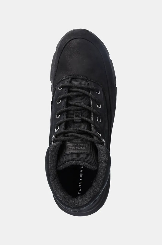 Высокие ботинки Tommy Hilfiger HILFIGER WARM NUBUCK HYBRID B чёрный FM0FM05189