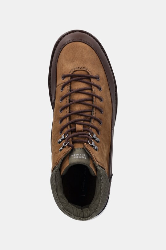 Ботинки Tommy Hilfiger CORPORATE OUTDOOR NUBUCK BOOT коричневый FM0FM05190