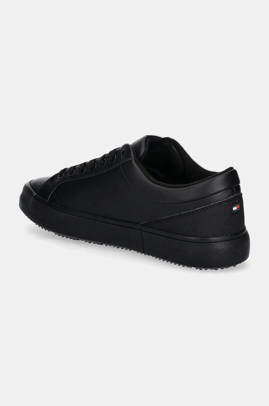 Încălțăminte Tommy Hilfiger sneakers din piele TH HI VULC CORE CLEAT STRIPES FM0FM05199 negru