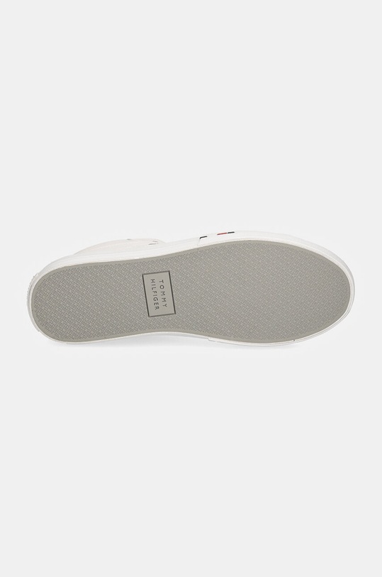 Sneakers boty Tommy Hilfiger TH HI VULC STREET RWB LTH FM0FM05202 bílá