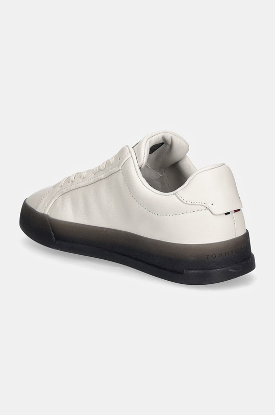 Obuća Kožne tenisice Tommy Hilfiger TH COURT BEST FM0FM05214 bijela