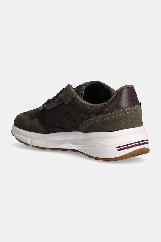 Boty Sneakers boty Tommy Hilfiger FASTON CORDURA MIX FM0FM05218 zelená