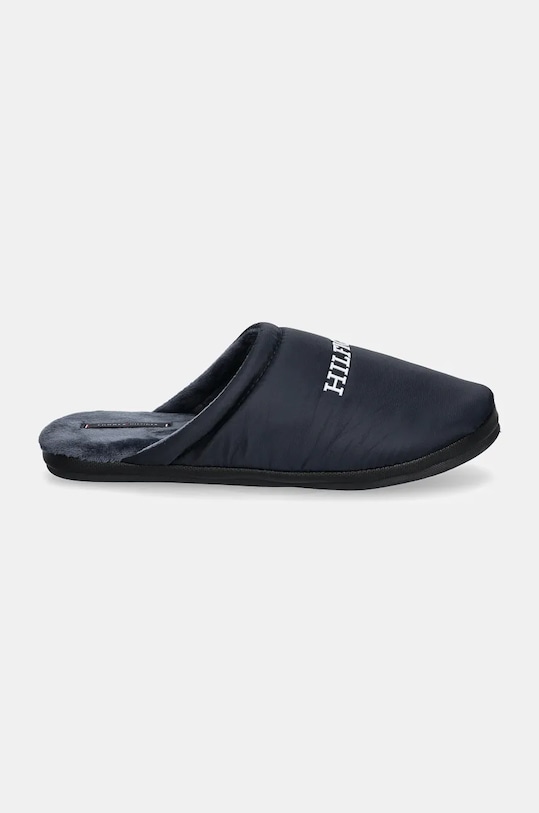 Pantofle Tommy Hilfiger NYLON HILFIGER HOUSE SHOE FM0FM05225 námořnická modř AW24