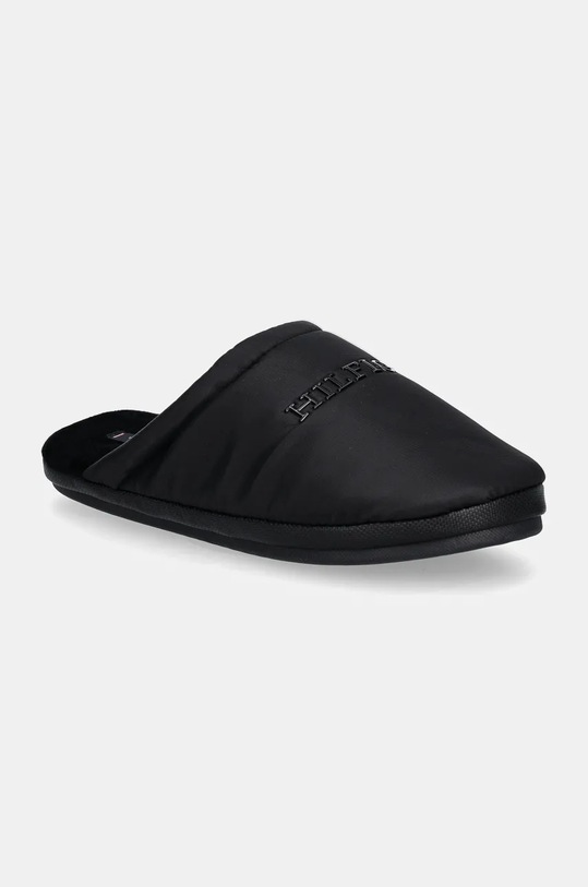 Kućne papuče Tommy Hilfiger NYLON HILFIGER HOUSE SHOE crna FM0FM05225