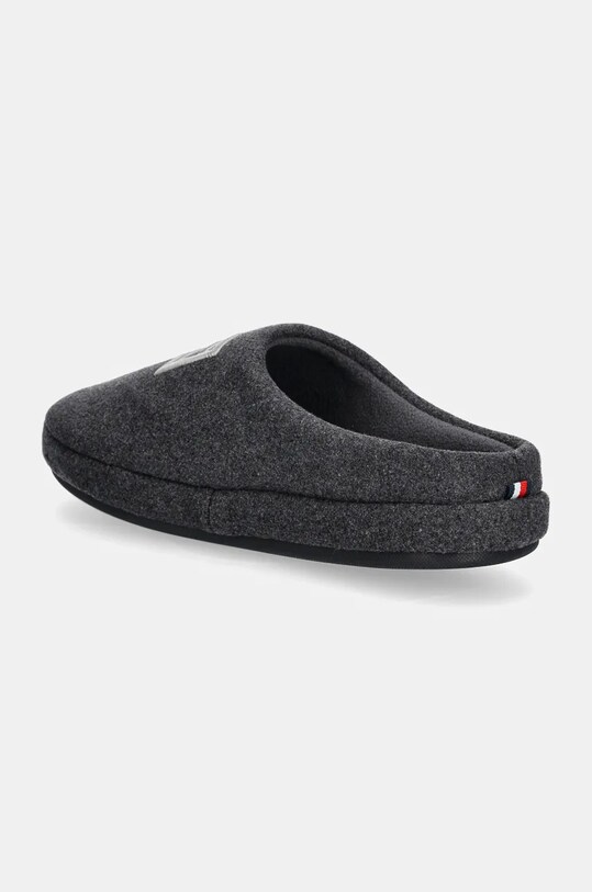Παπούτσια Παντόφλες Tommy Hilfiger FLAG WARM FELT HOUSE SHOE FM0FM05227 γκρί