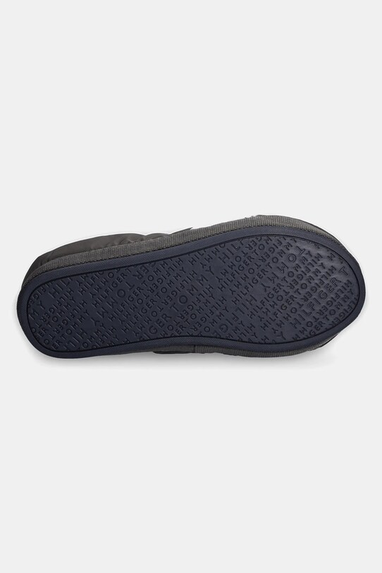 Тапки Tommy Hilfiger HILFIGER NYLON FLAG HOUSE SHOE FM0FM05228 серый
