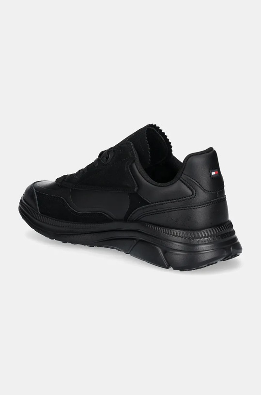 Взуття Шкіряні кросівки Tommy Hilfiger MODERN RUNNER LEATHER FM0FM05345 чорний