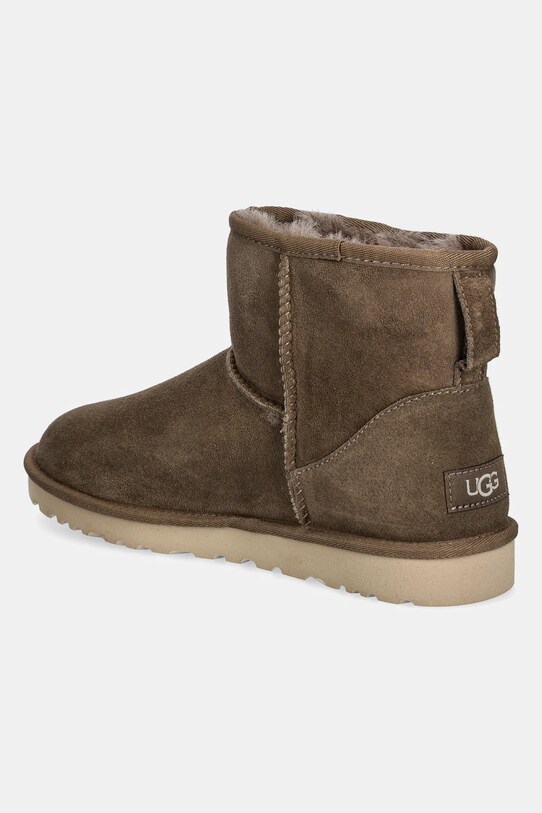 Обувь Замшевые сапоги UGG Classic Mini 1002072.HCK коричневый