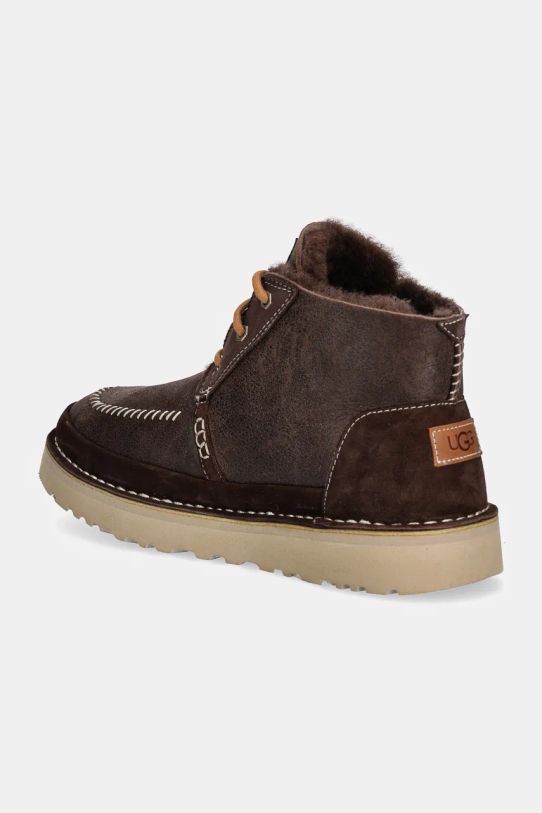 Obuwie UGG buty nubukowe Neumel Crafted Regenerate 1144016.BCDR brązowy