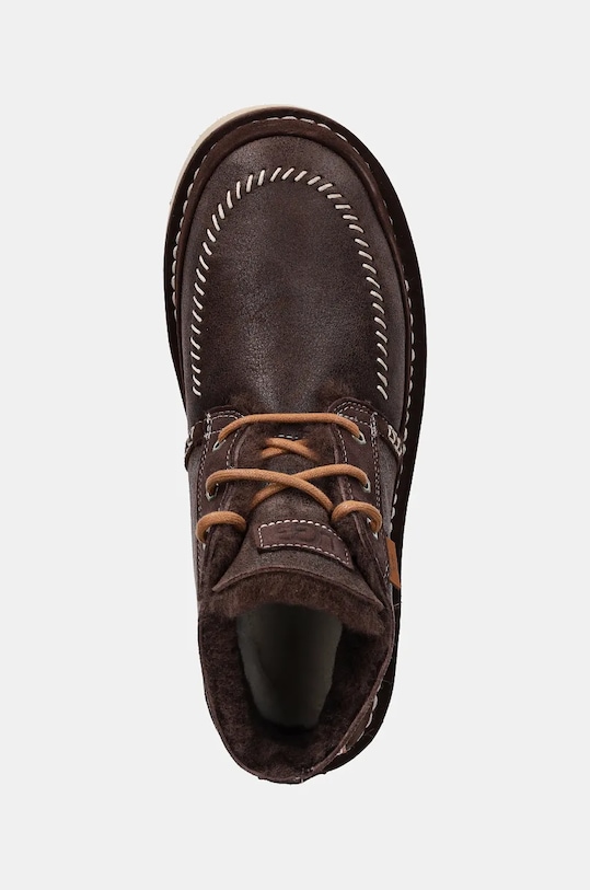 Nubukové boty UGG Neumel Crafted Regenerate hnědá 1144016.BCDR