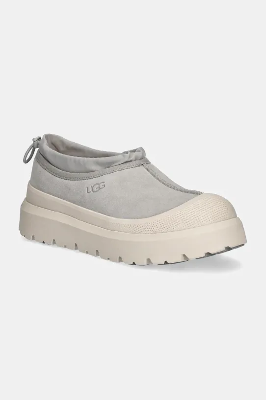 UGG cizme de iarna Tasman Weather Hybrid piele întoarsă gri 1144096.SBRC