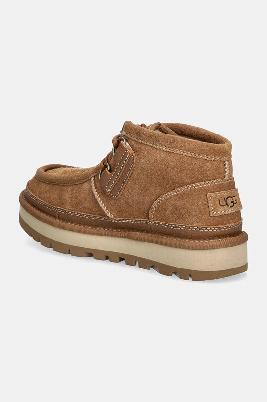 Obuwie UGG buty zamszowe Hayden Moc 1158276.CHE brązowy