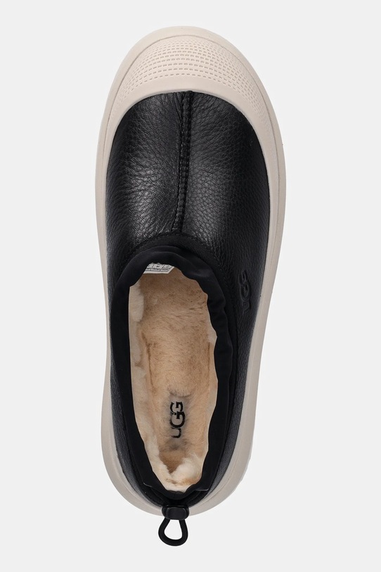 UGG śniegowce skórzane Tasman Weather Hybrid czarny 1158351.BCKBR