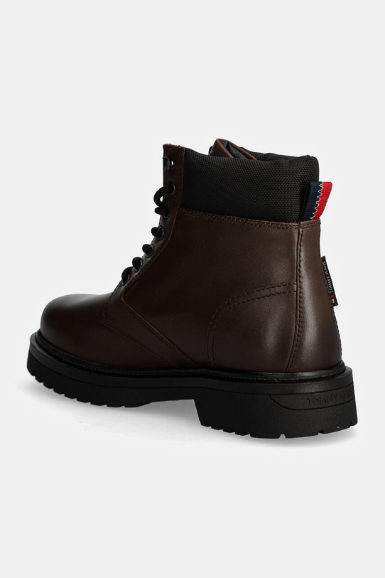 Obuv Členkové topánky Tommy Jeans TJM LACE UP BOOT EM0EM01446 hnedá