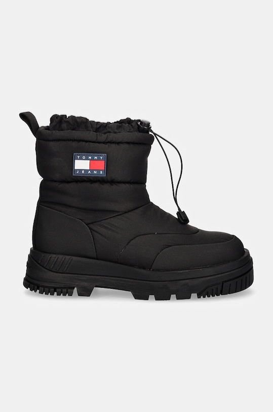 Tommy Jeans śniegowce TJM SNOW BOOT EM0EM01449 czarny NC24