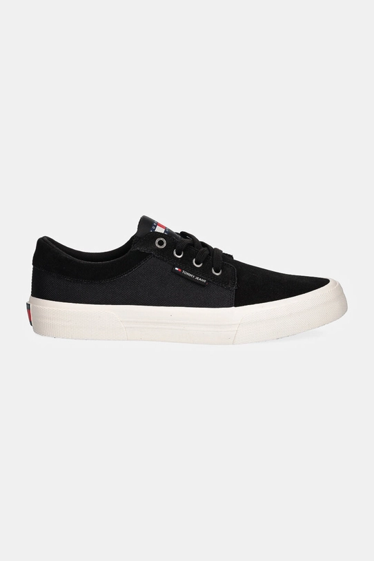 Tommy Jeans tenisówki TJM VULC. SKATER MIX MATERIAL EM0EM01456 czarny AW24