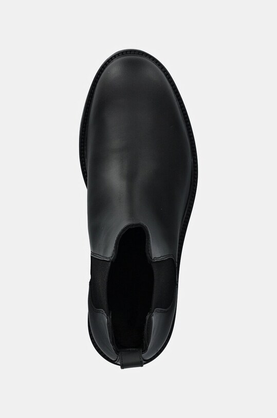 Calvin Klein sztyblety skórzane CHELSEA BOOT RUB czarny HM0HM01610