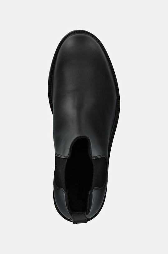 Calvin Klein sztyblety skórzane CHELSEA BOOT RUB czarny HM0HM01610