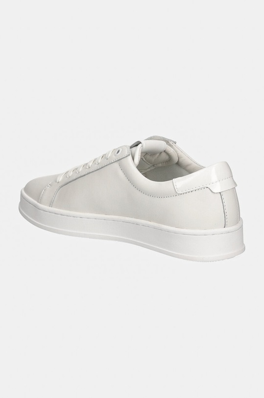 Παπούτσια Δερμάτινα αθλητικά παπούτσια Calvin Klein LOW TOP LACE UP HM0HM01546 λευκό