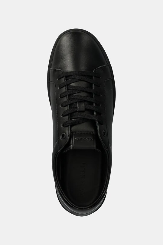 Calvin Klein sneakers din piele LOW TOP LACE UP HM0HM01546 negru