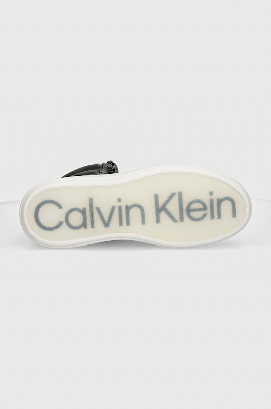 Tenisky Calvin Klein HIGH TOP LACE UP HF HM0HM01552 čierna