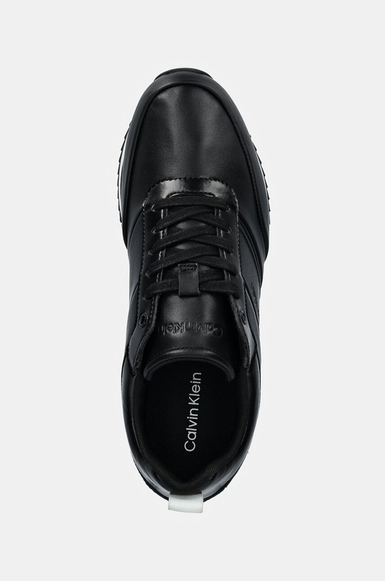 Αθλητικά Calvin Klein LOW TOP LACE UP LTH HF μαύρο HM0HM01553