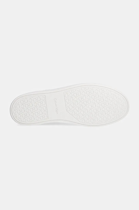 Αθλητικά Calvin Klein LOW TOP LACE UP W/ ZIP MONO HM0HM01555 λευκό
