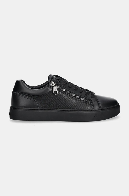 Calvin Klein sneakersy LOW TOP LACE UP W/ ZIP MONO HM0HM01555 czarny NC24