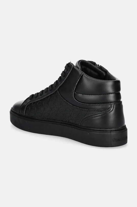 Παπούτσια Αθλητικά Calvin Klein HIGH TOP LACE UP W/ ZIP MONO HM0HM01556 μαύρο